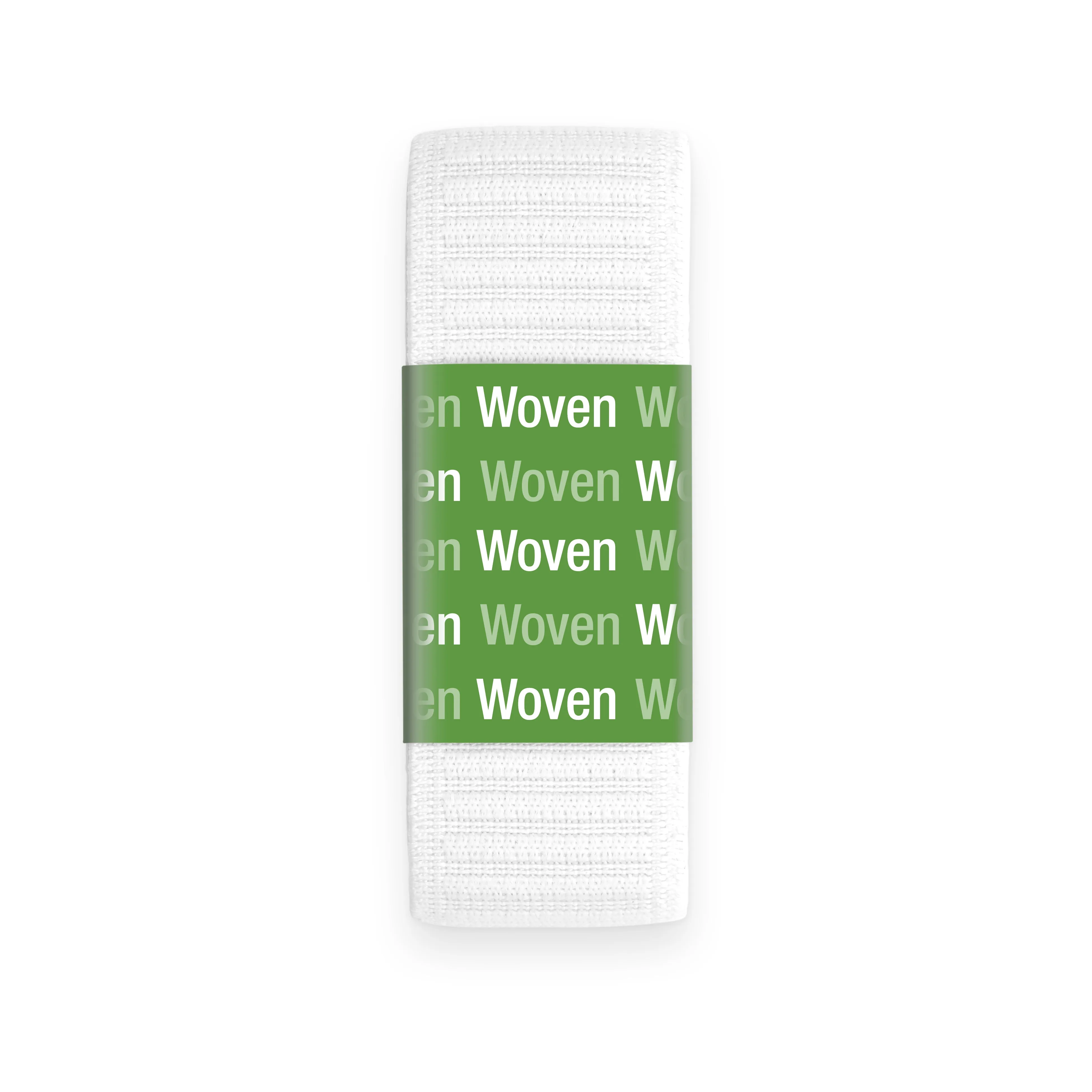 1-1/4" Non-Roll Elastic, White