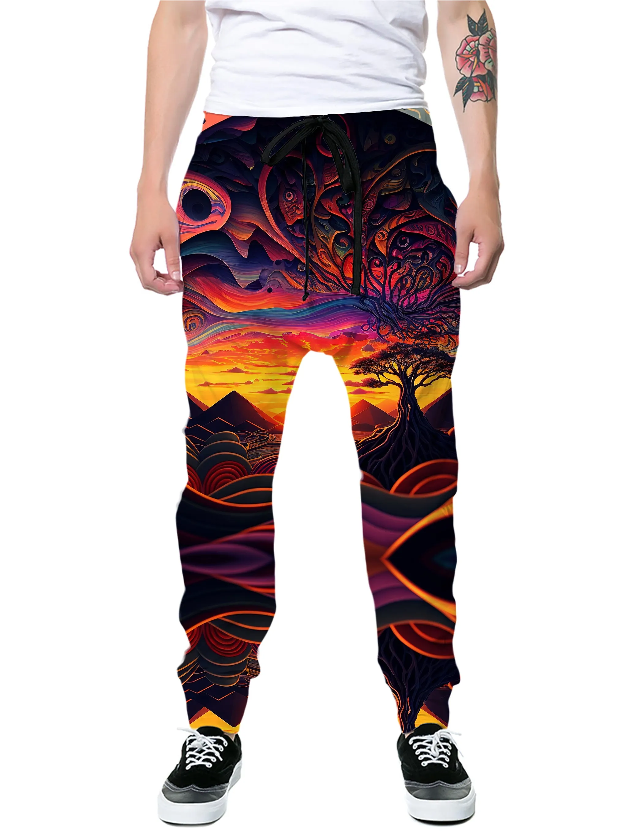 Acid Sunset Joggers