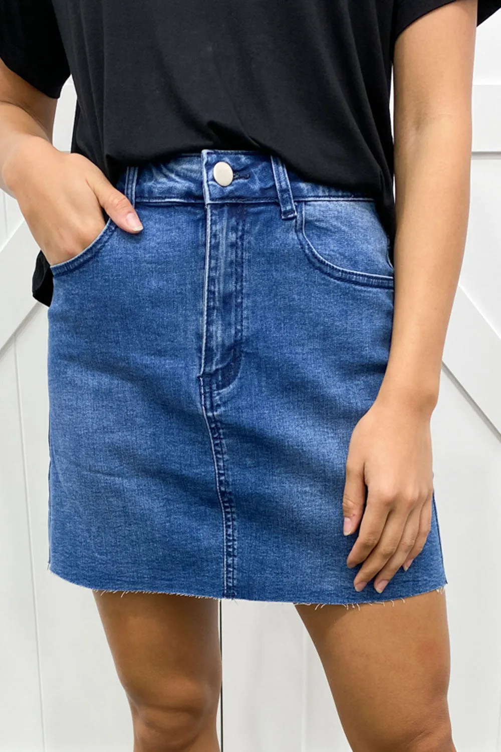 Anja Denim Skirt