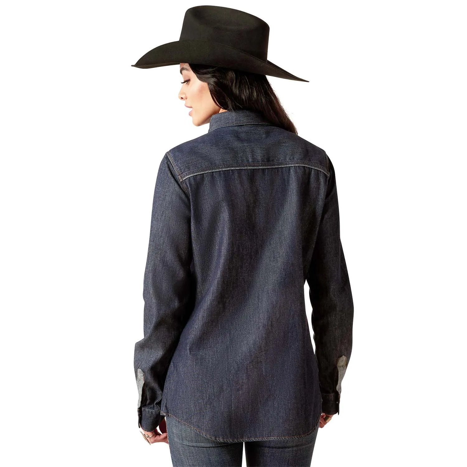 Ariat Women's Farriday Denim Longsleeve Shirt