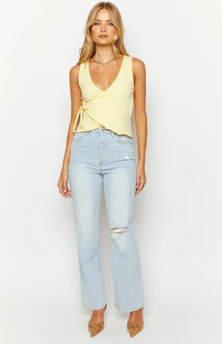 Azura Light Wash Denim Jeans