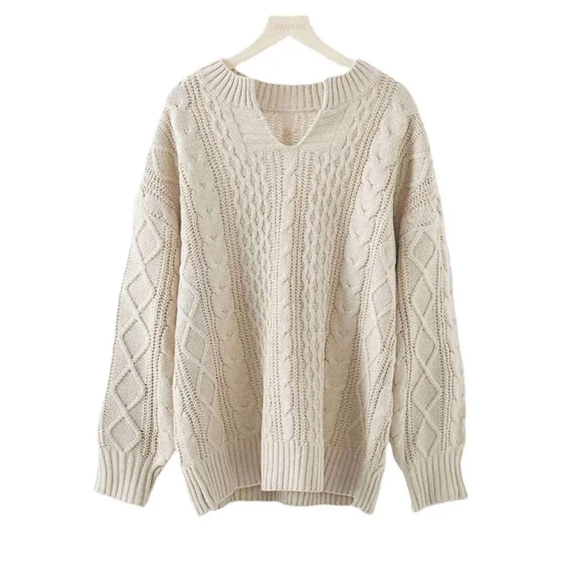 Beautiful Stylish Pretty Hemp Pattern Casual Sweaters