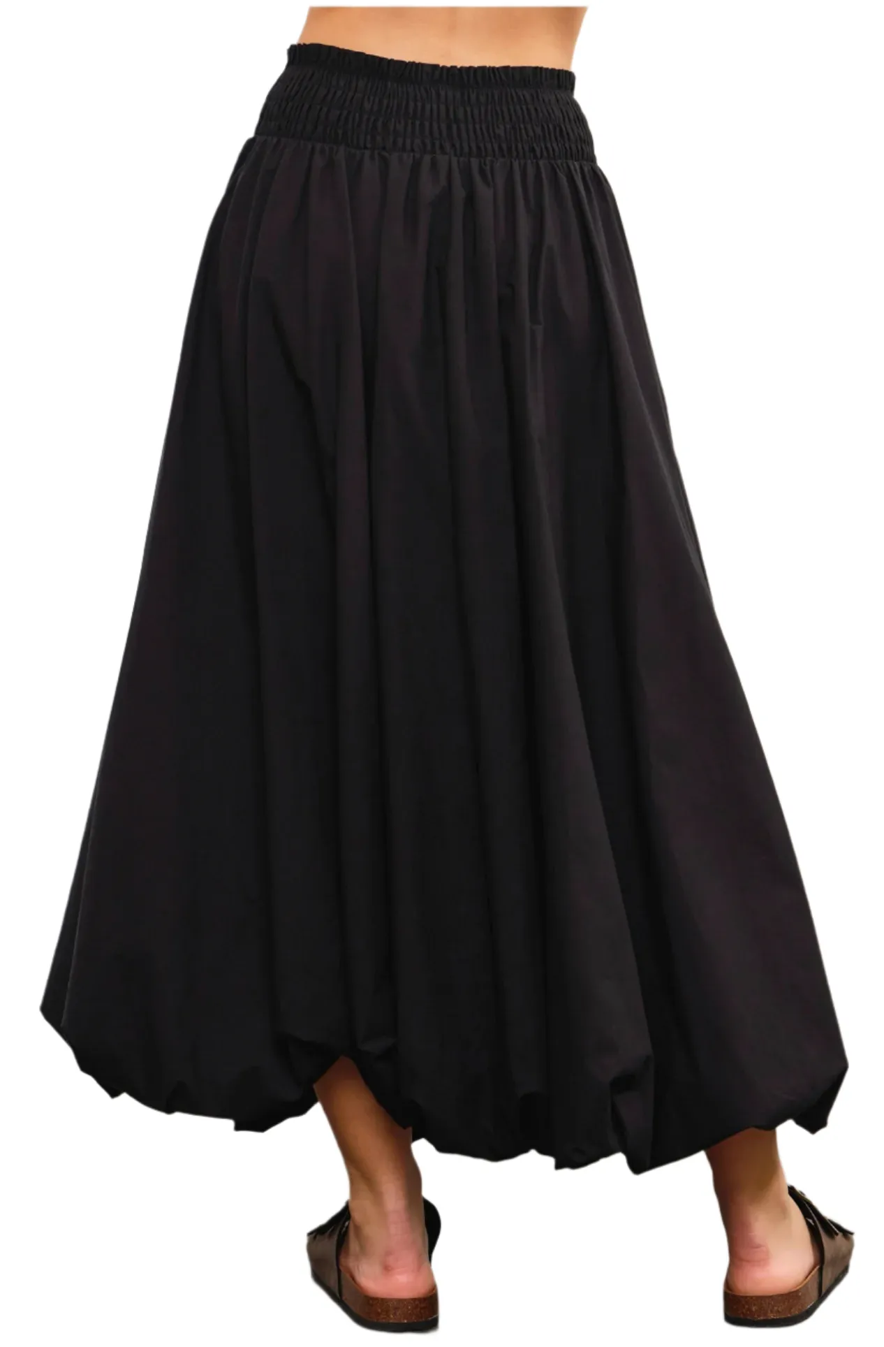 Black Onyx Bubble Skirt