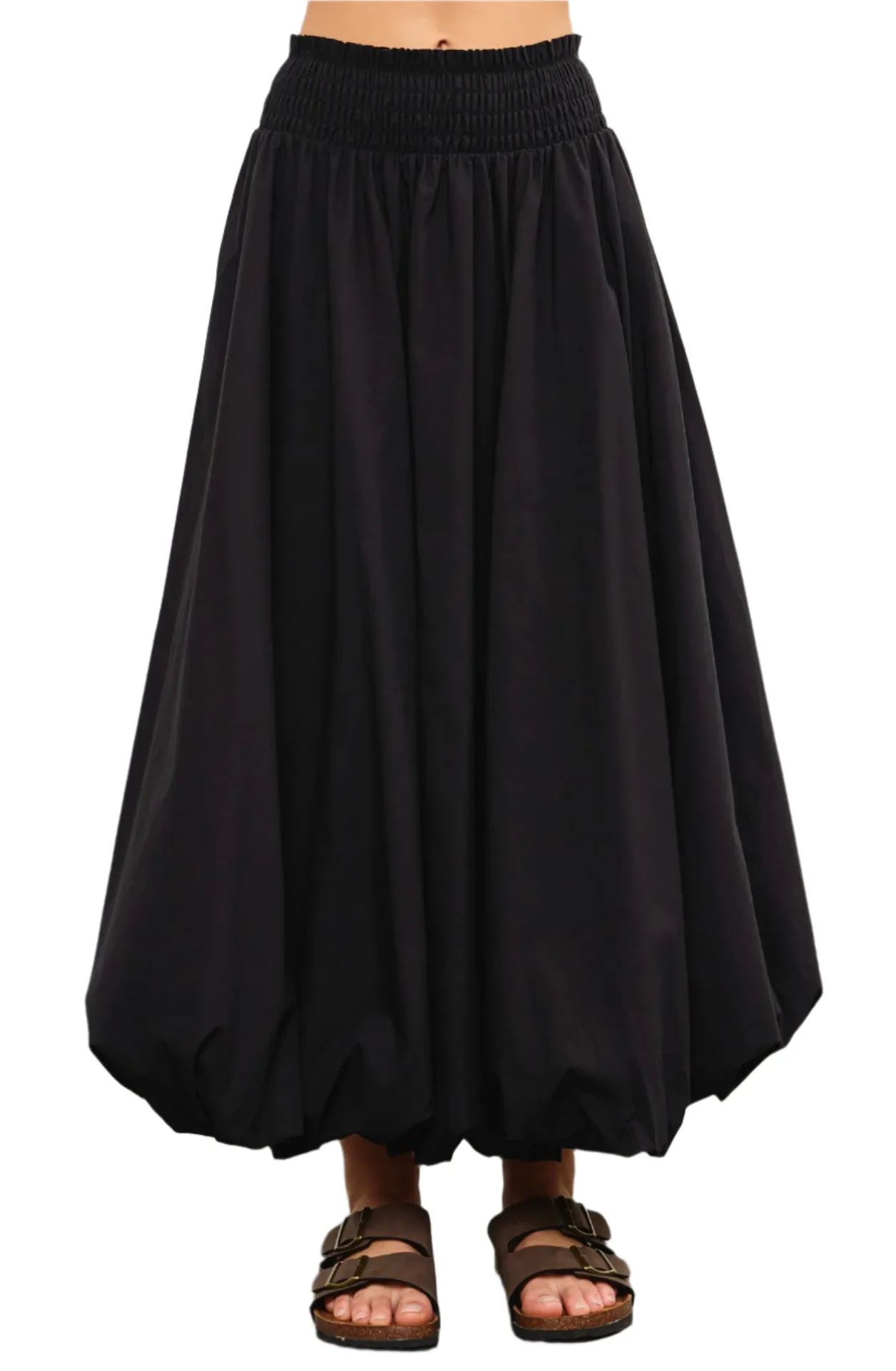 Black Onyx Bubble Skirt