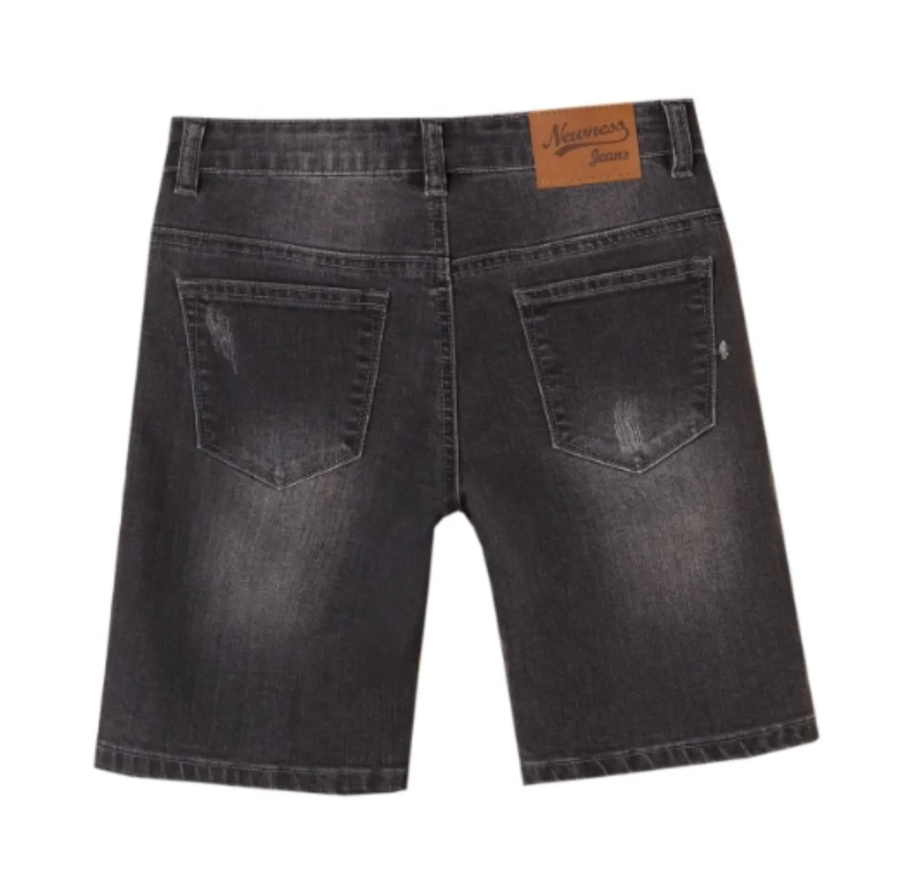 Boys Pepper Black Denim Shorts