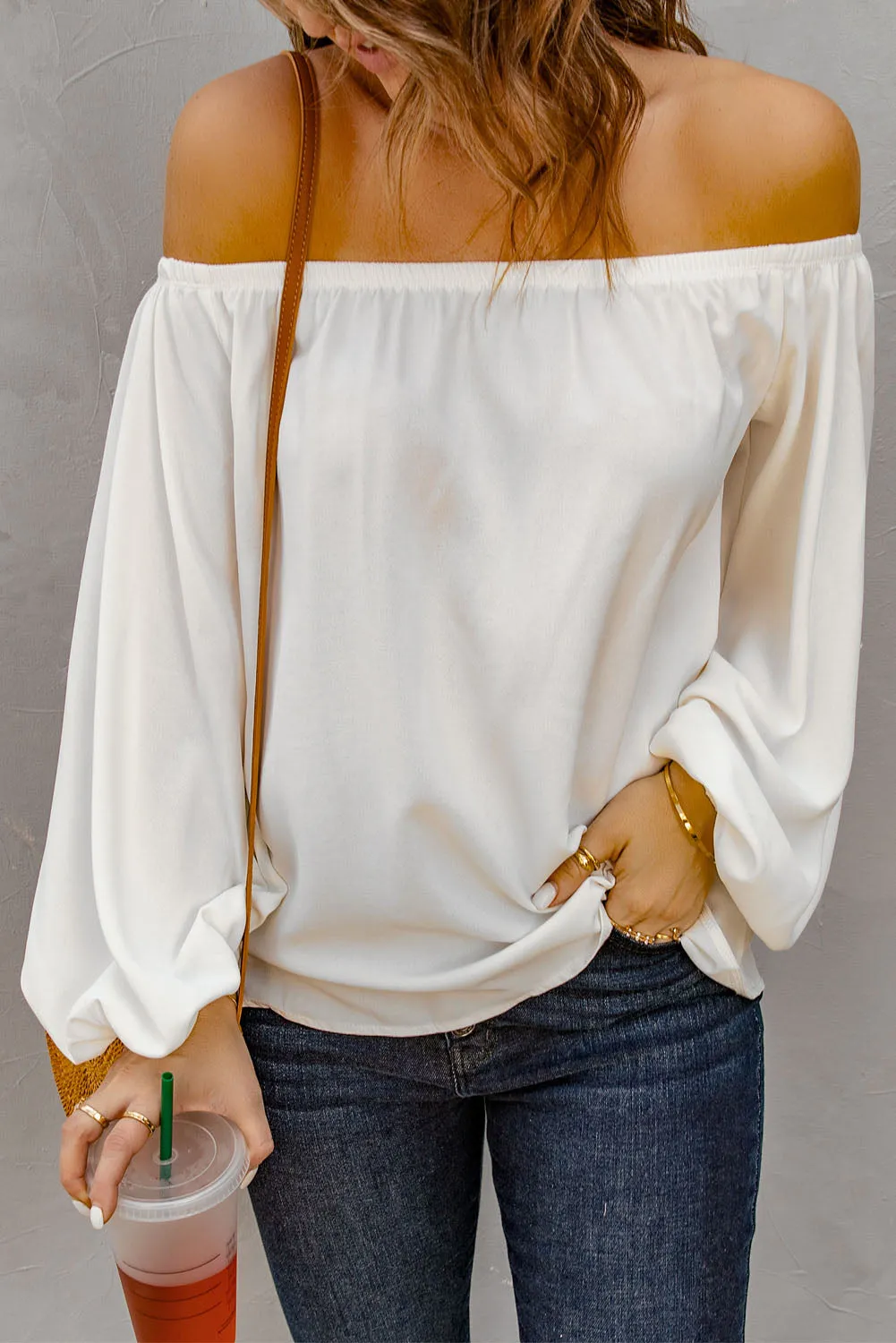 Casual Off-the-Shoulder Top