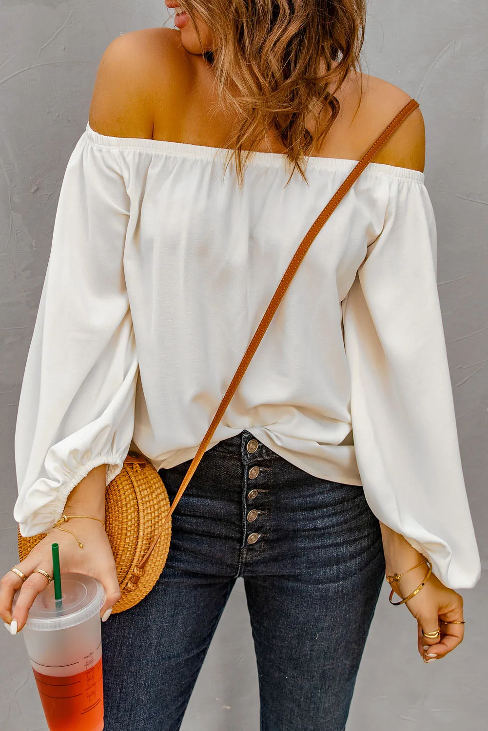 Casual Off-the-Shoulder Top