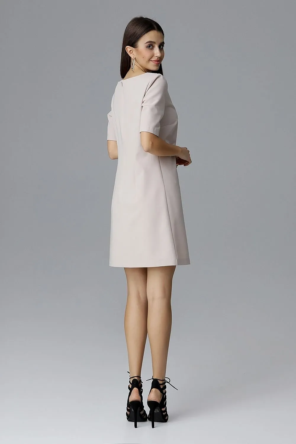 Chic Knee-Length Daily Elegance Dress