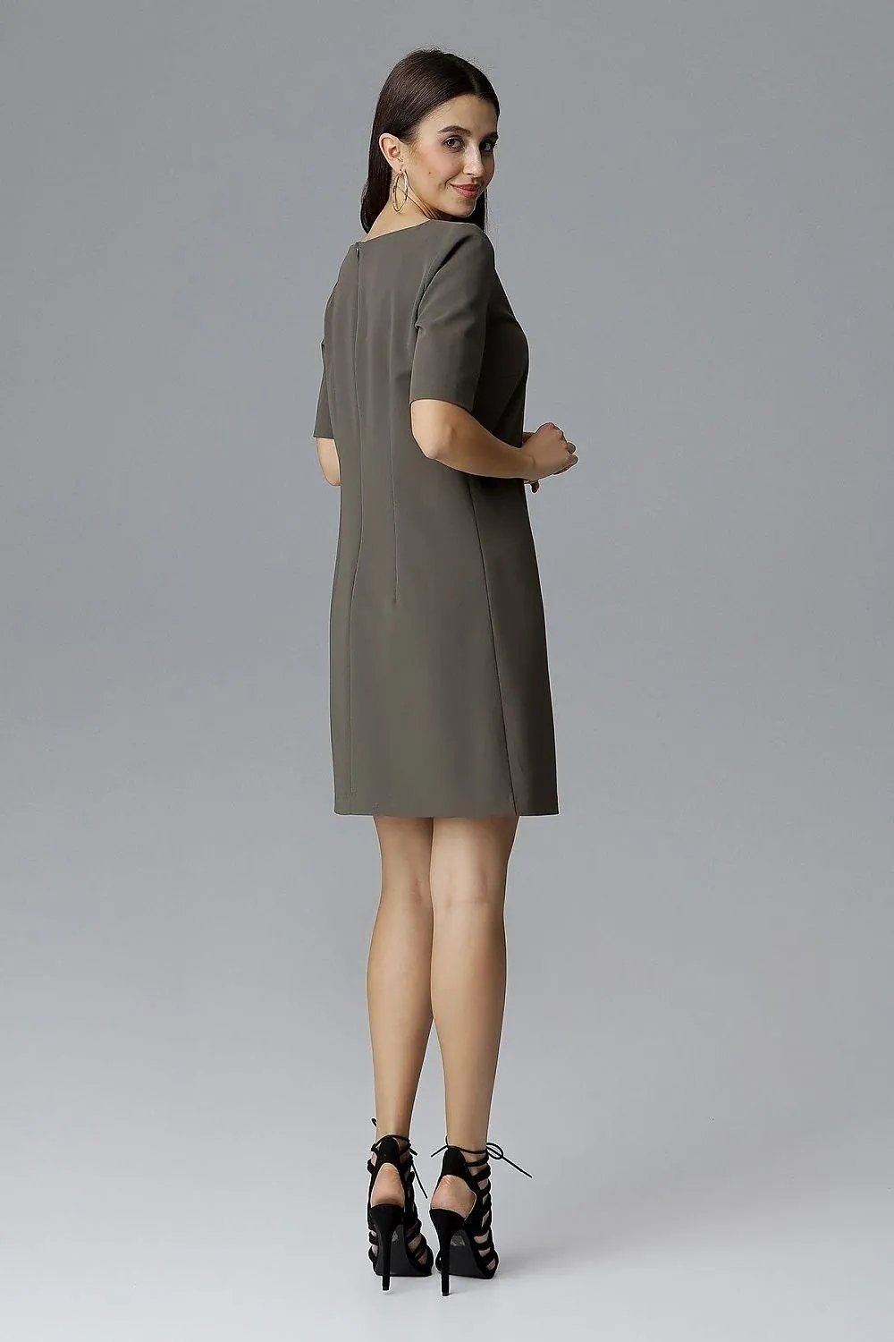 Chic Knee-Length Daily Elegance Dress