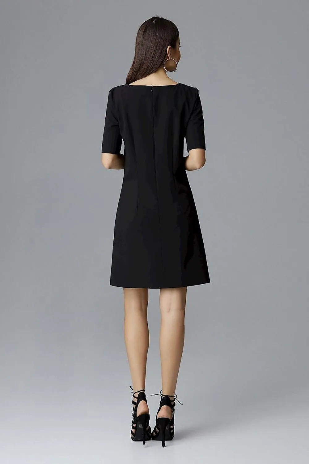 Chic Knee-Length Daily Elegance Dress