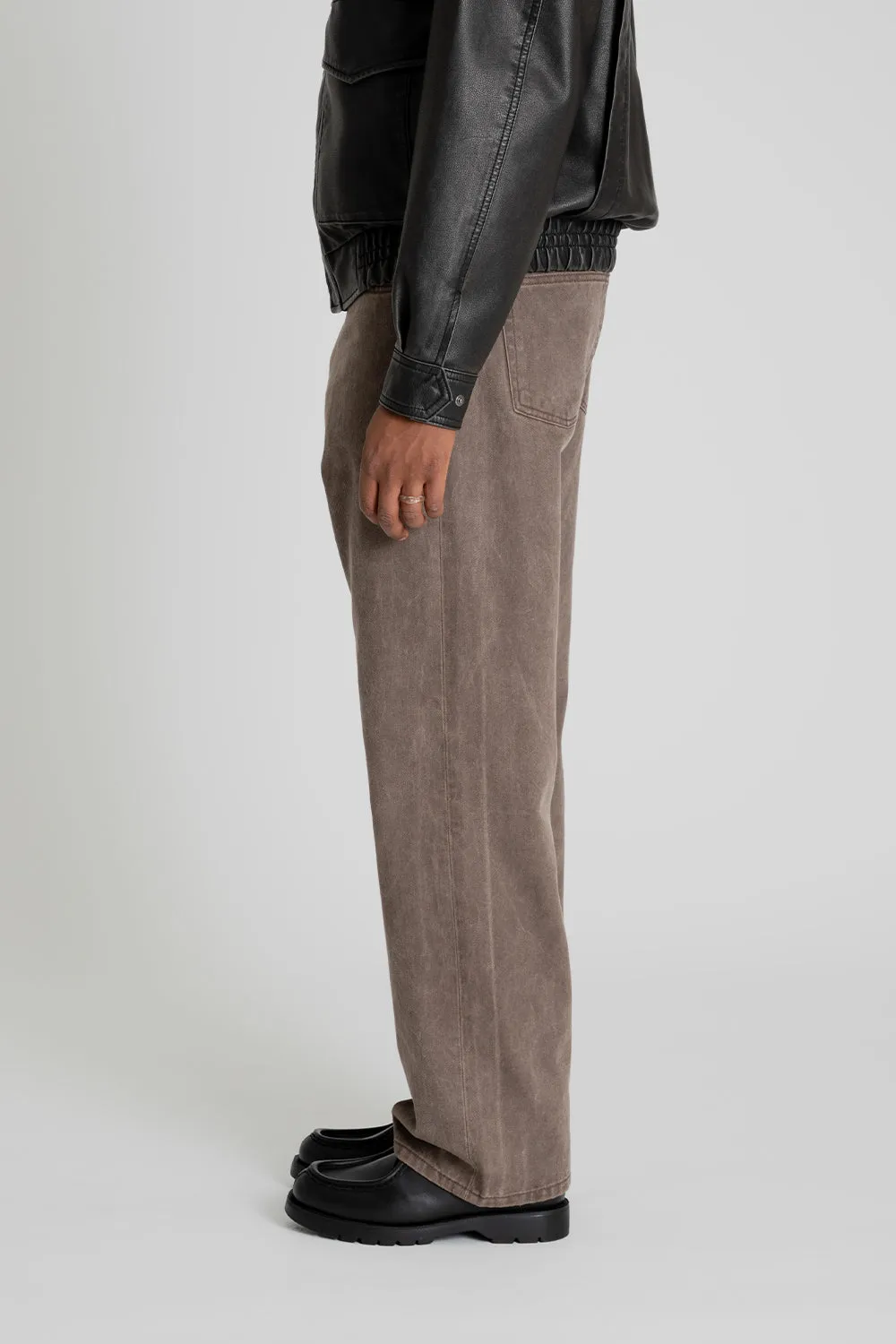 Comfort Denim Pants Suffer - Brown