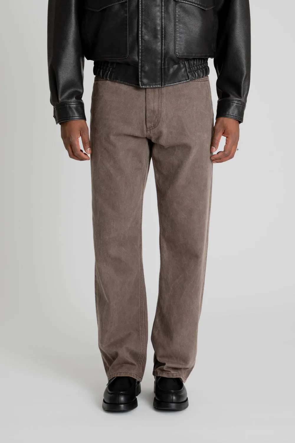 Comfort Denim Pants Suffer - Brown