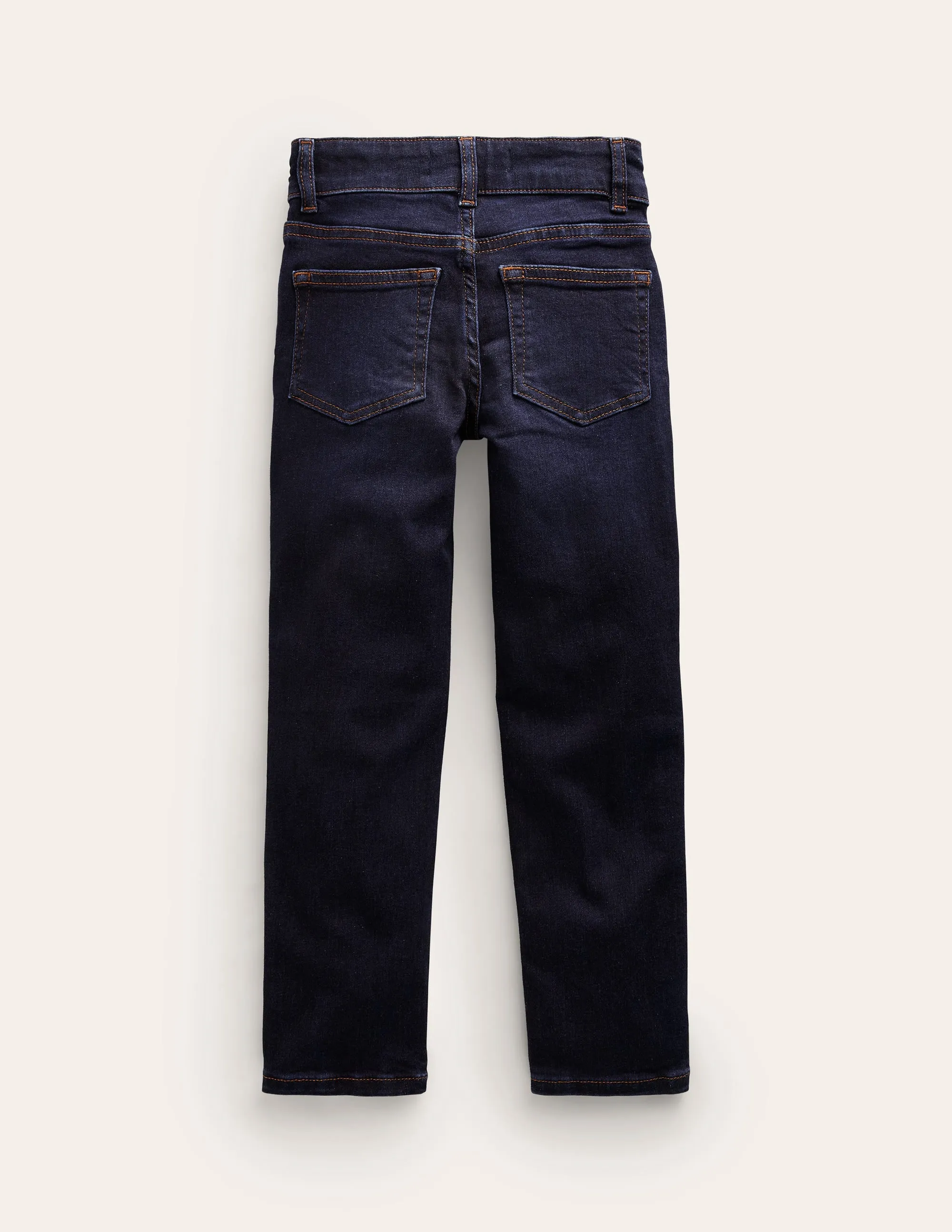 Dark Vintage Denim Slim Leg Jeans-Dark Vintage