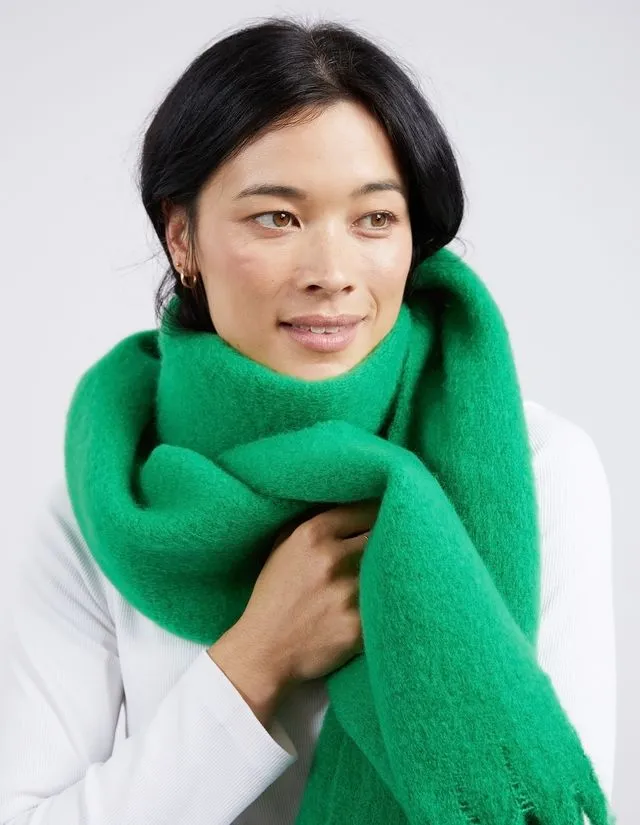 Elm Comfy Scarf - Green