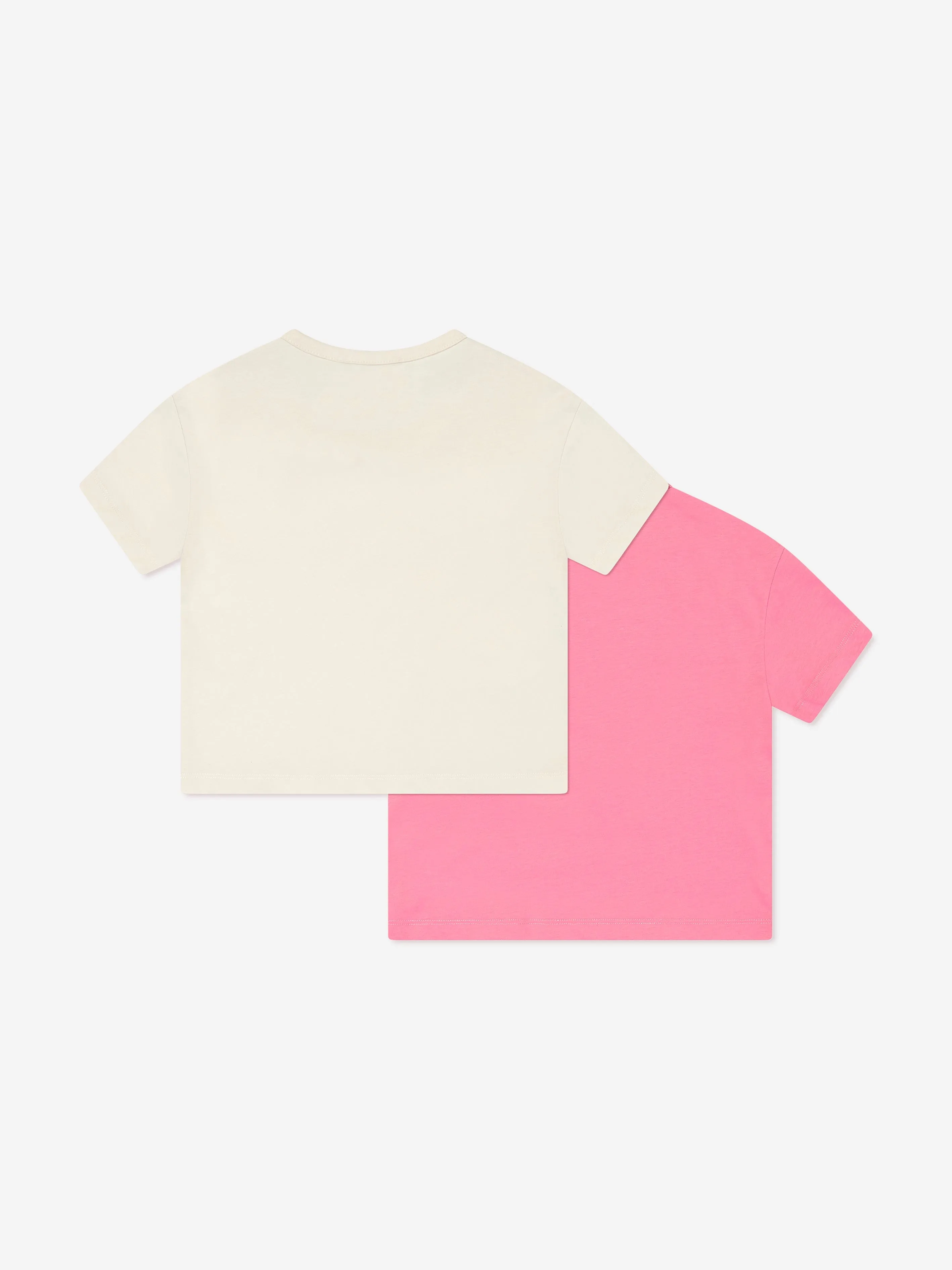 Emporio Armani Girls 2 Pack T-Shirt Set in Multicolour