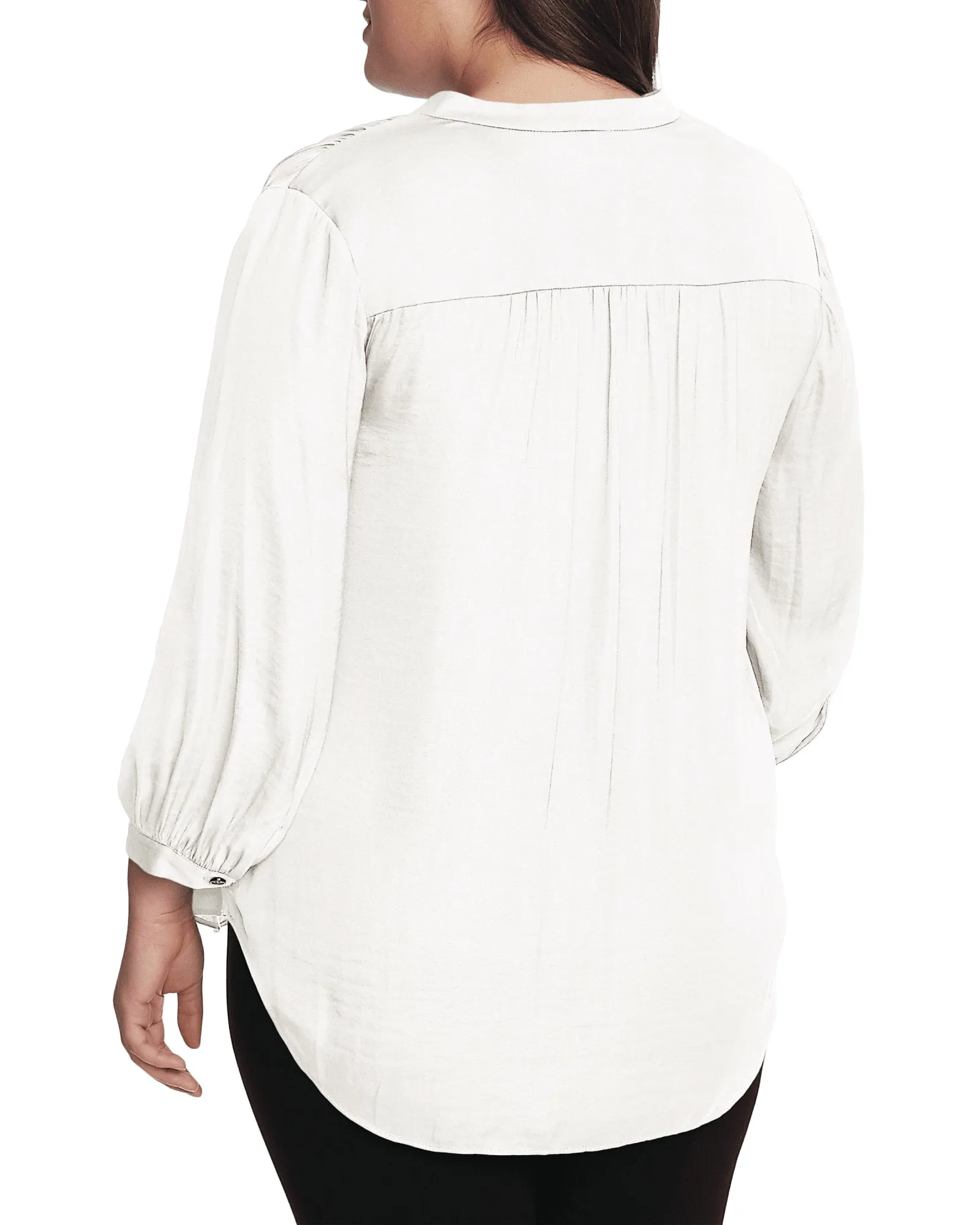 Everley V-Neck Blouse | NEW IVORY