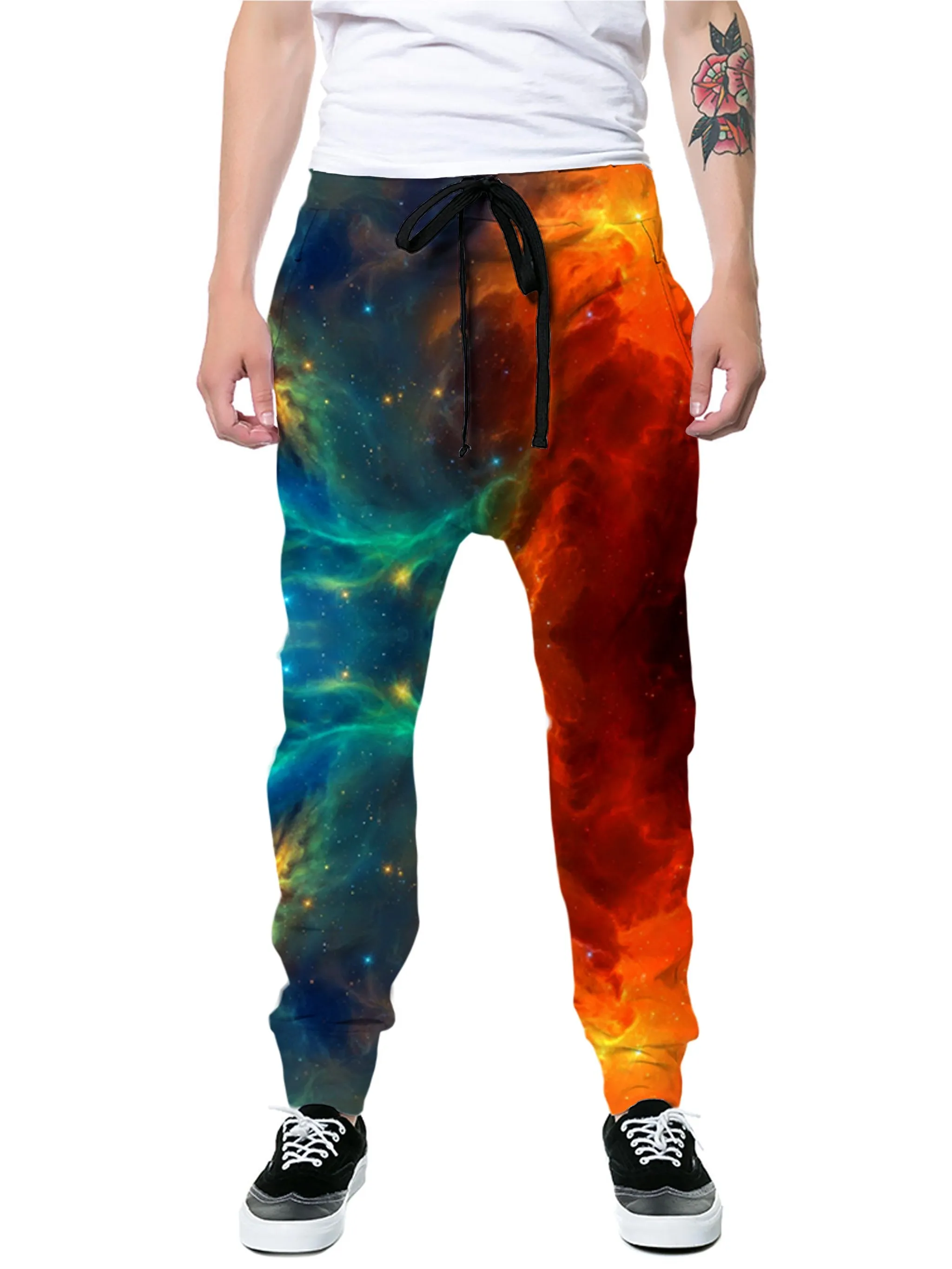 Fire and Ice Galaxy Joggers