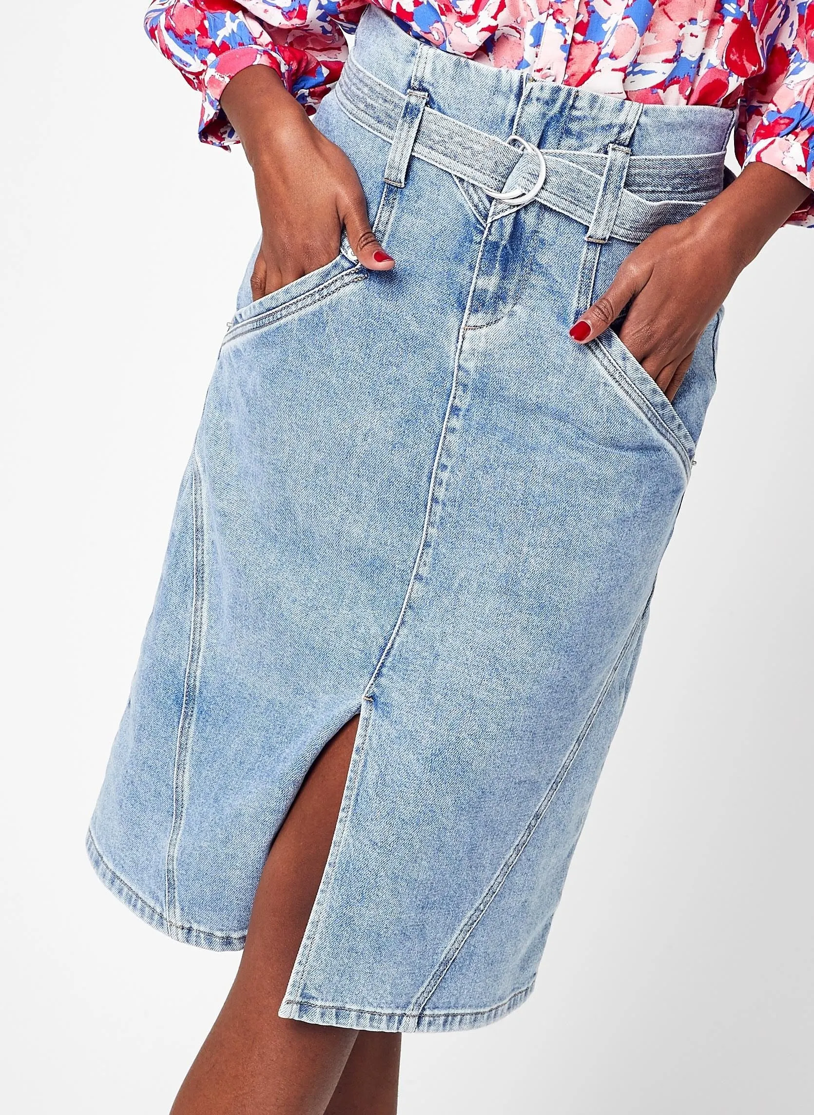 FRESH DENIM SKIRT