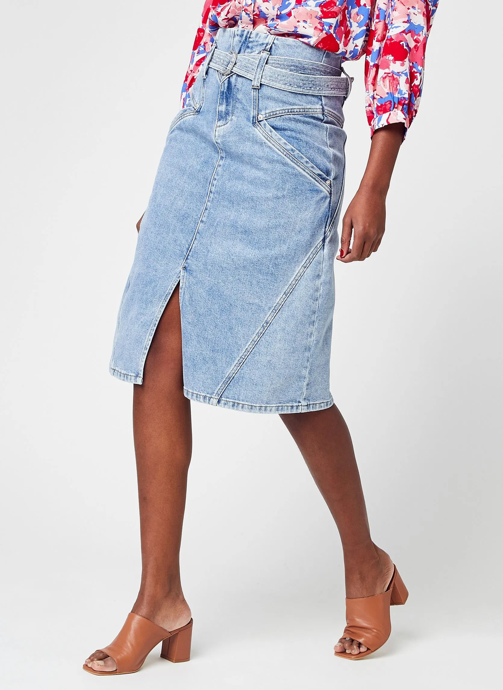 FRESH DENIM SKIRT