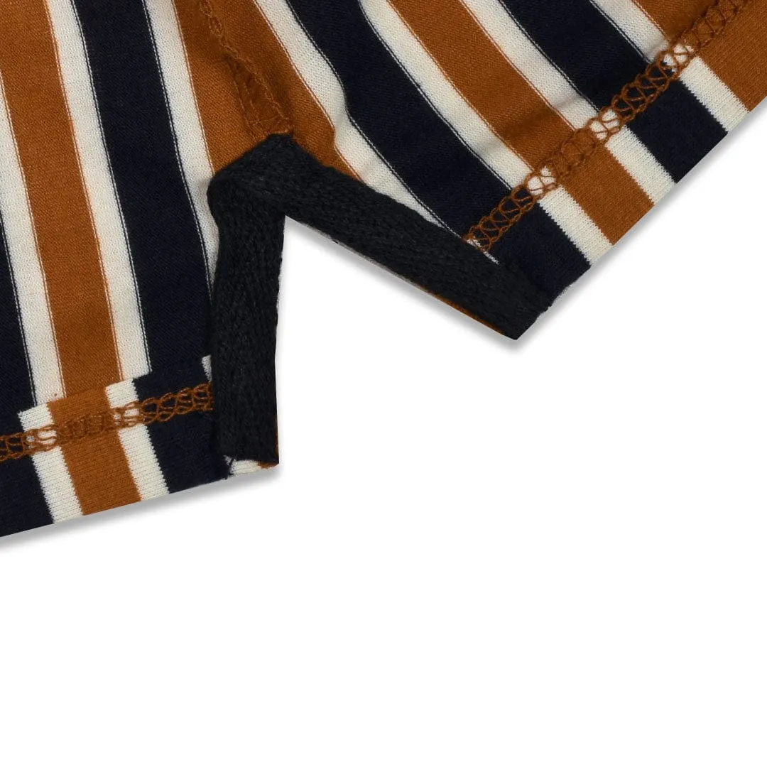 Funky's Designer Stripe Trendy Ton Tees