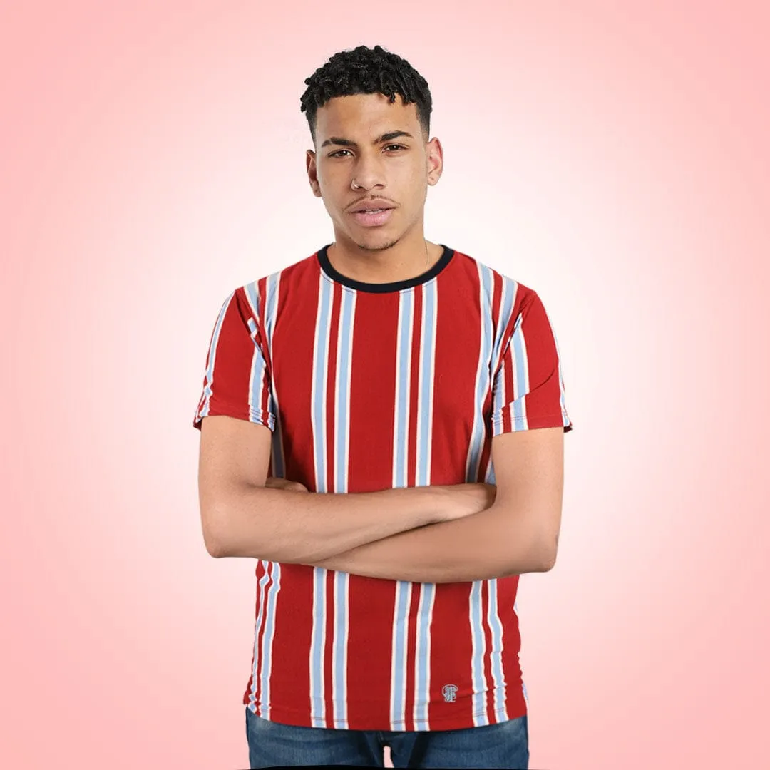 Funky's Designer Stripe Trendy Ton Tees