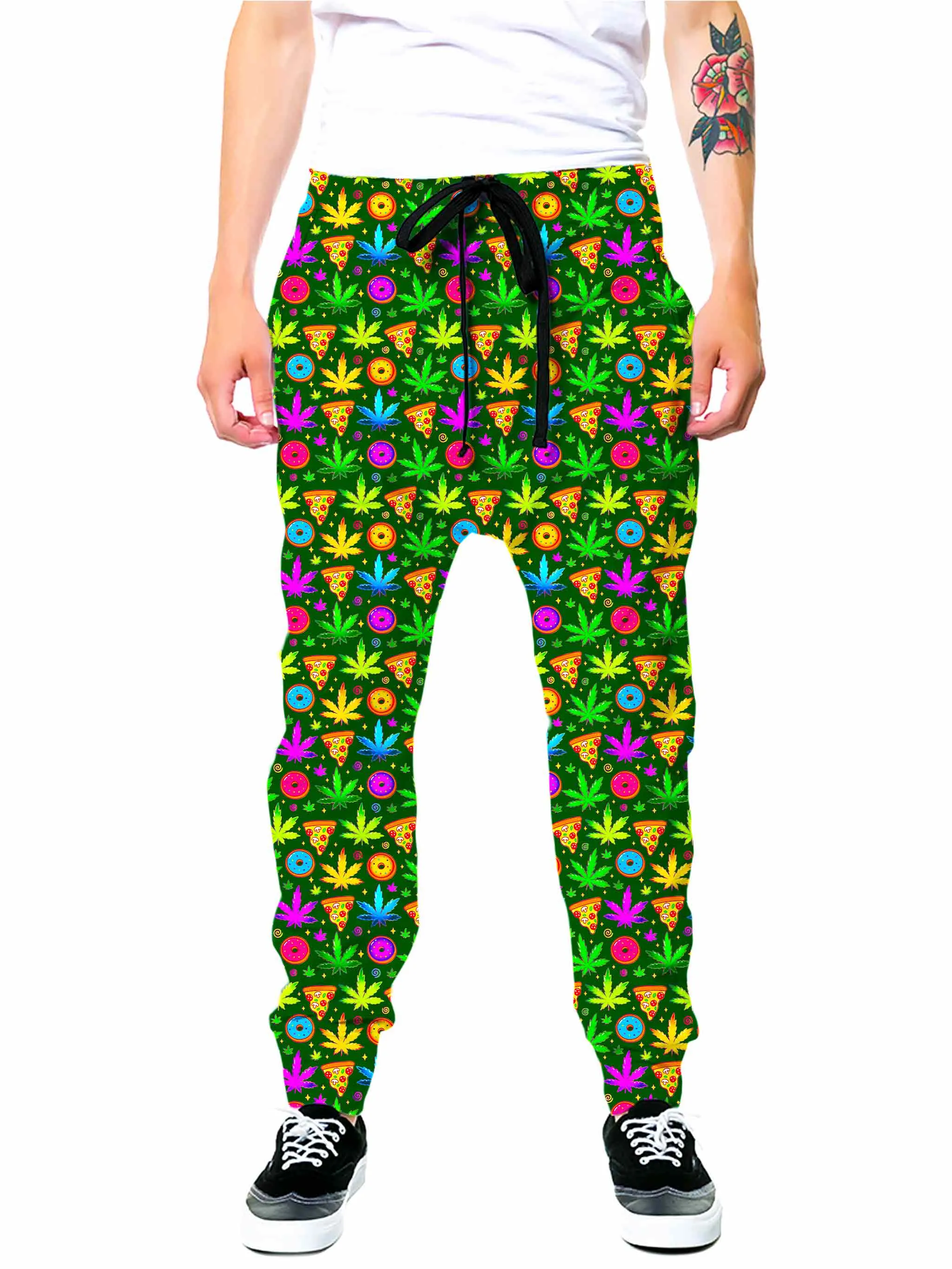 Ganja Motif Joggers