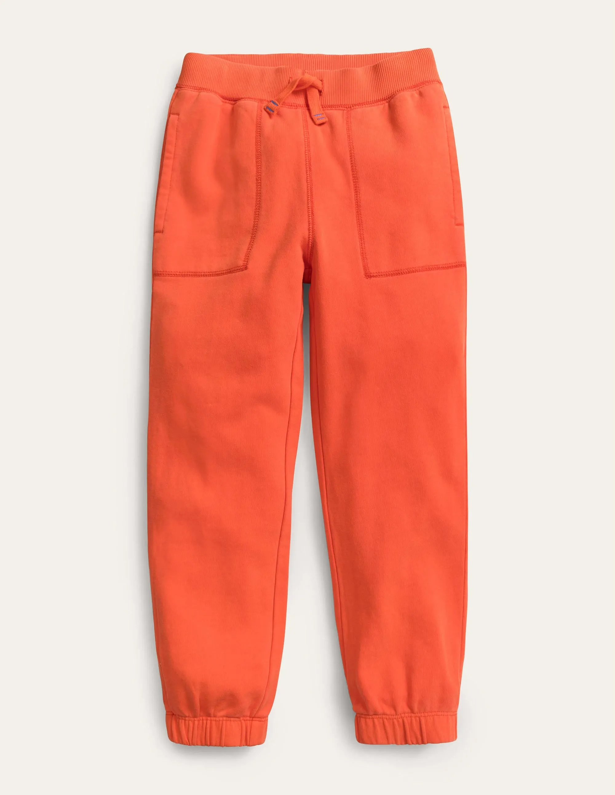 Garment Dye Track Joggers-Mandarin Orange