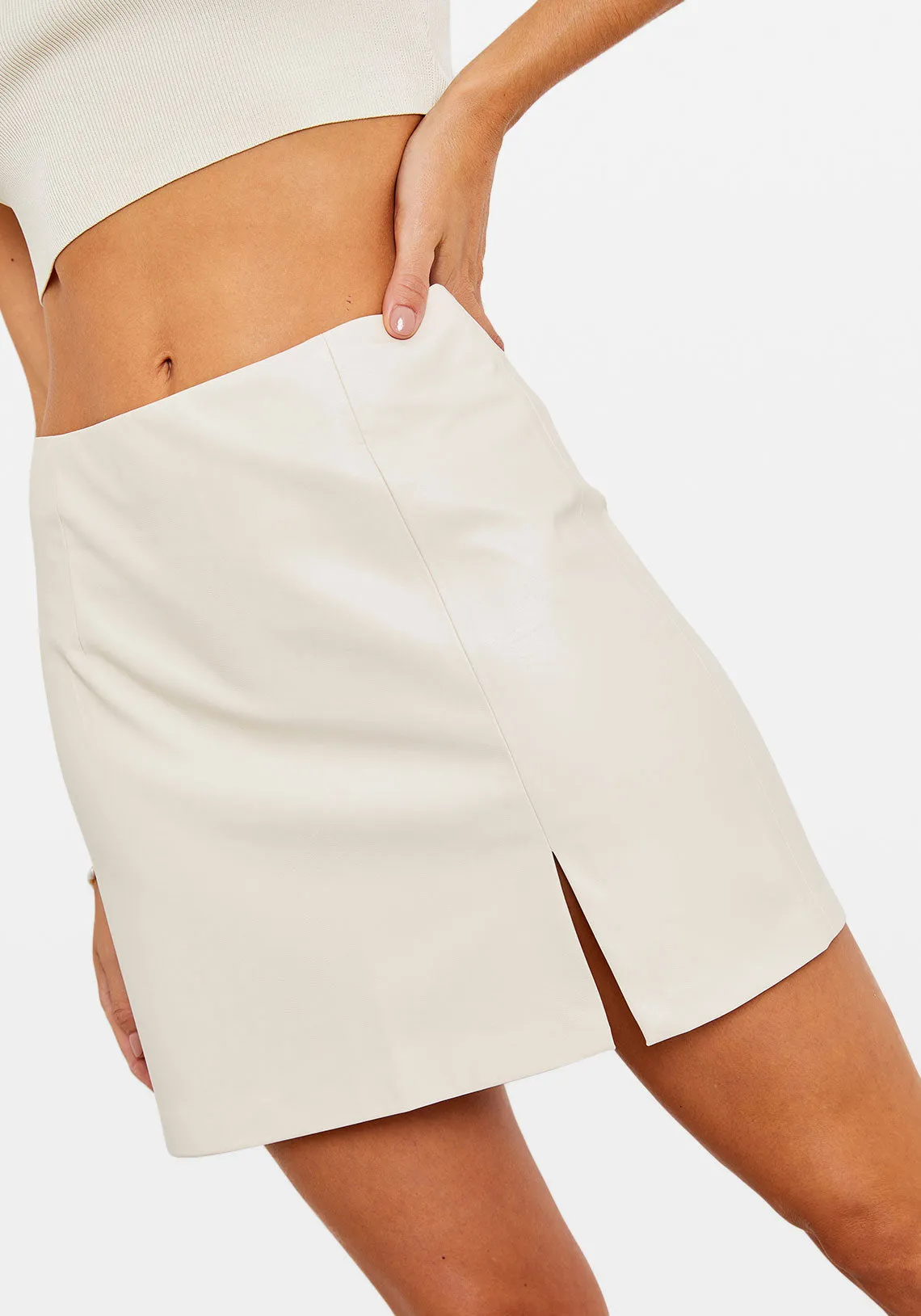 GERTRUDE MINI SKIRT CREAM