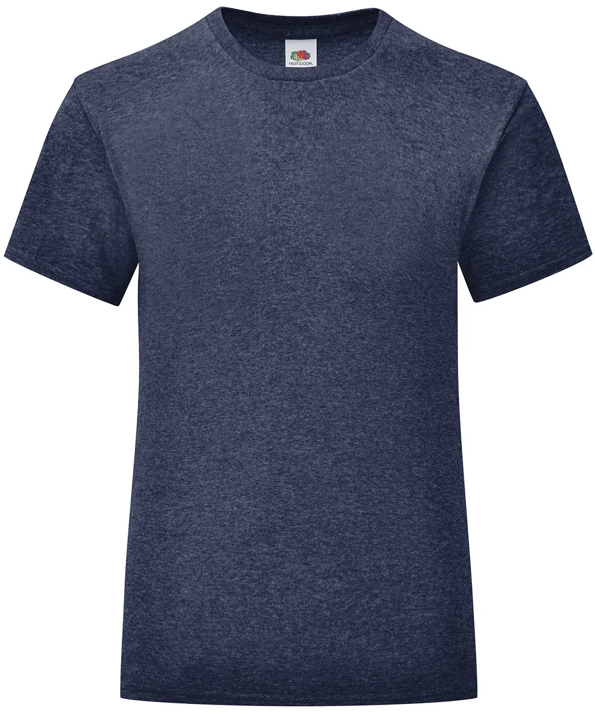 Girls iconic T | Heather Navy