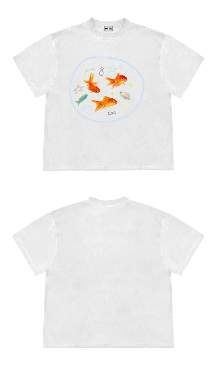 Goldfish High School Student Short Sleeve