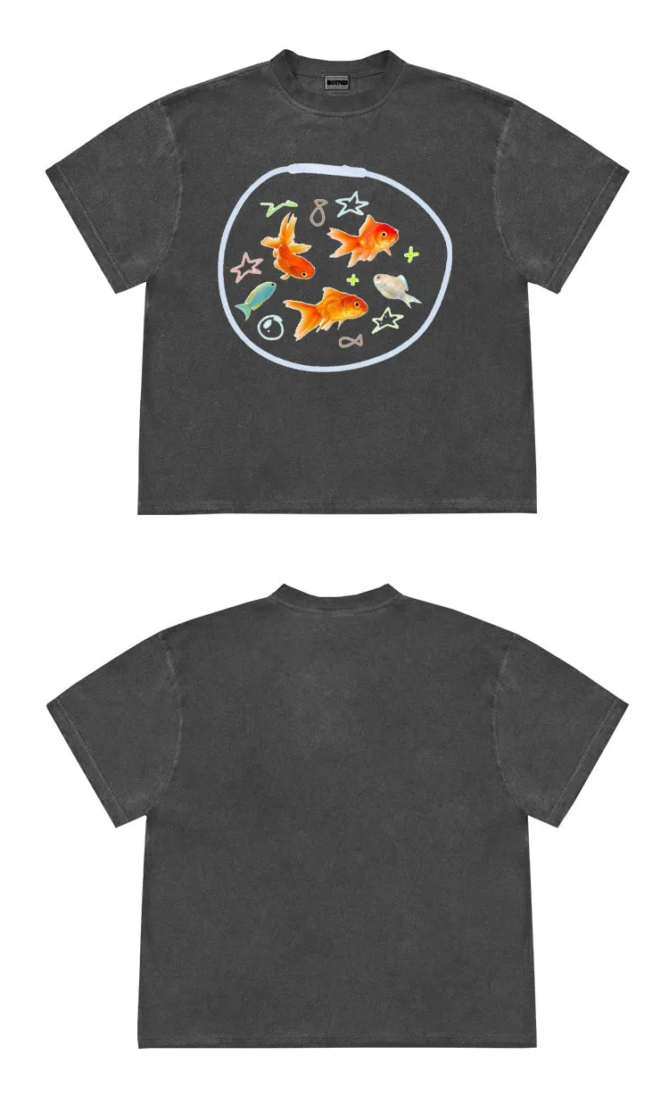 Goldfish High School Student Short Sleeve