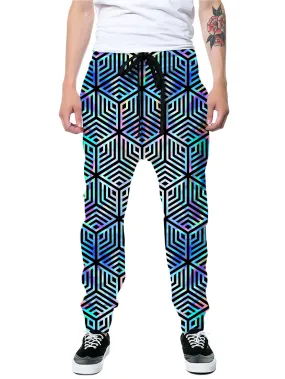 Holographic Hexagon Joggers (Clearance)