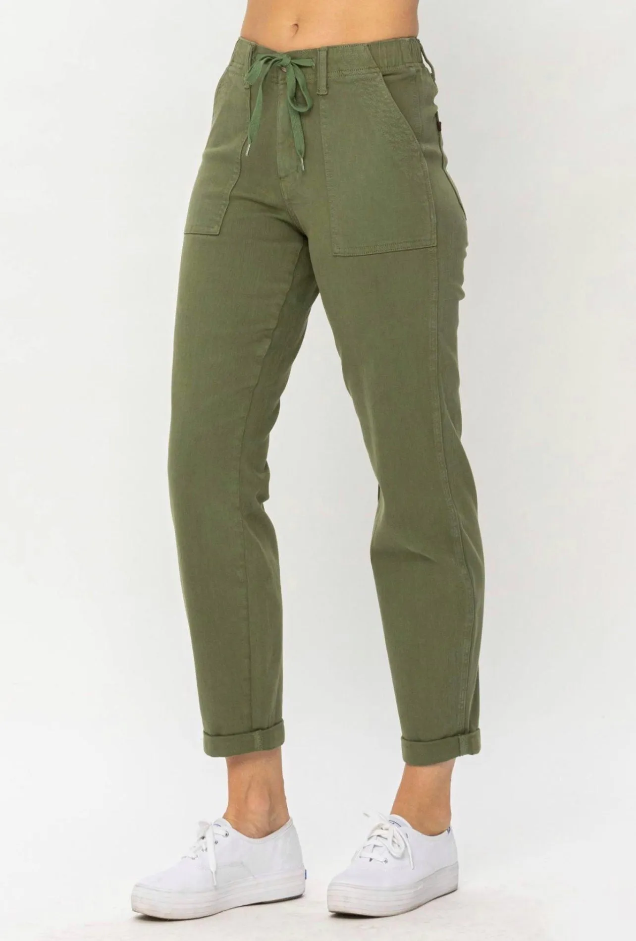 Judy Blue Elastic Waist Denim Jogger