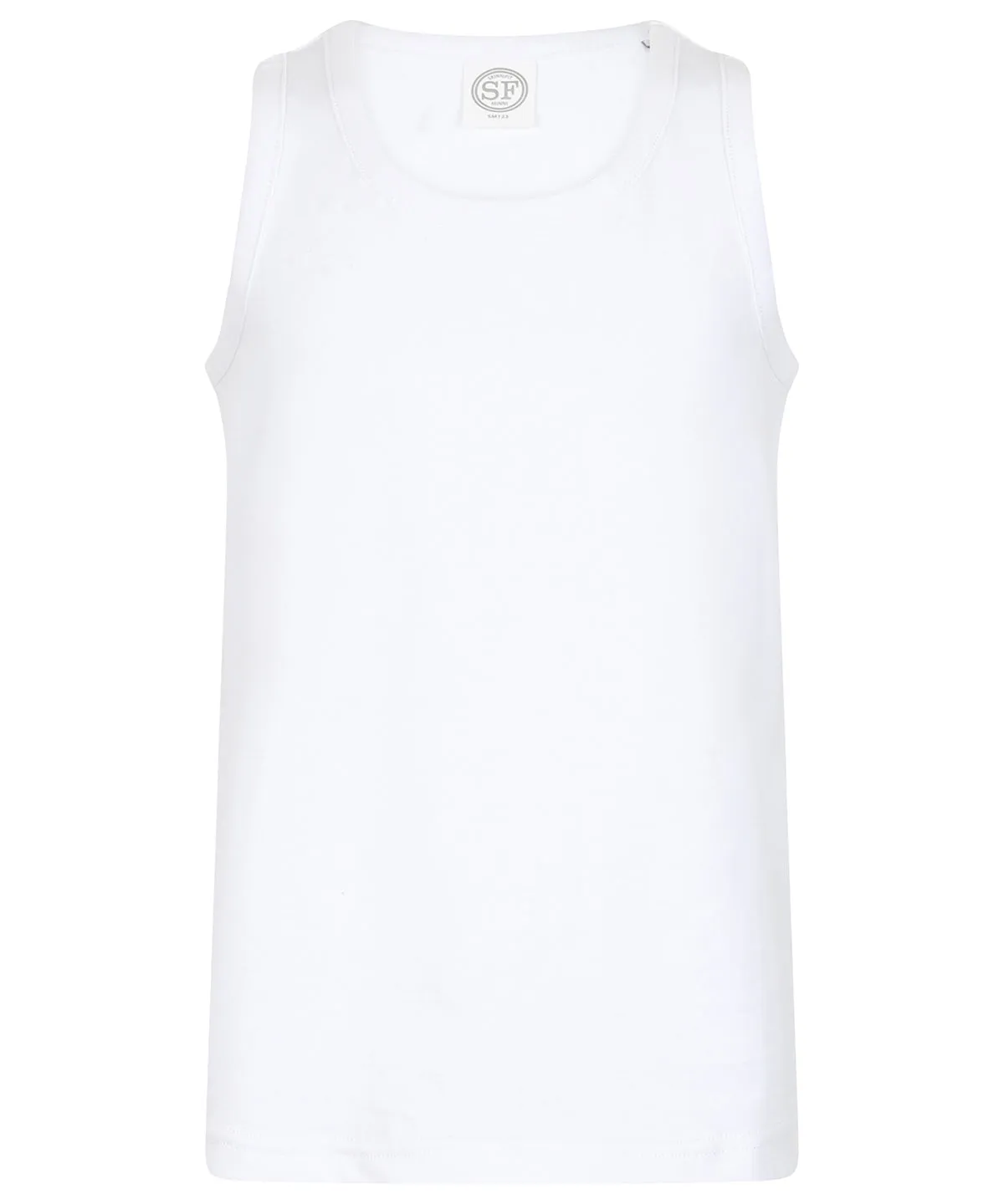 Kids feel-good stretch vest | White