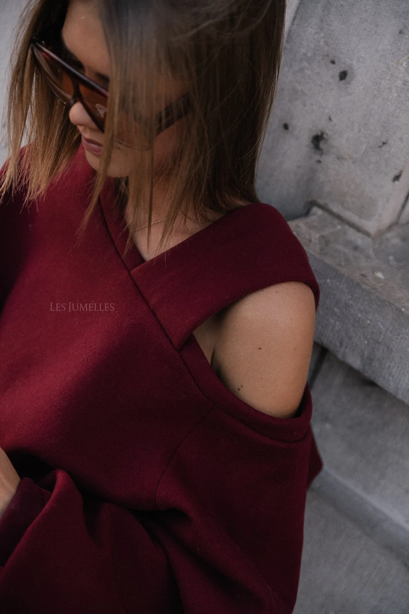 Kyoto sweater burgundy