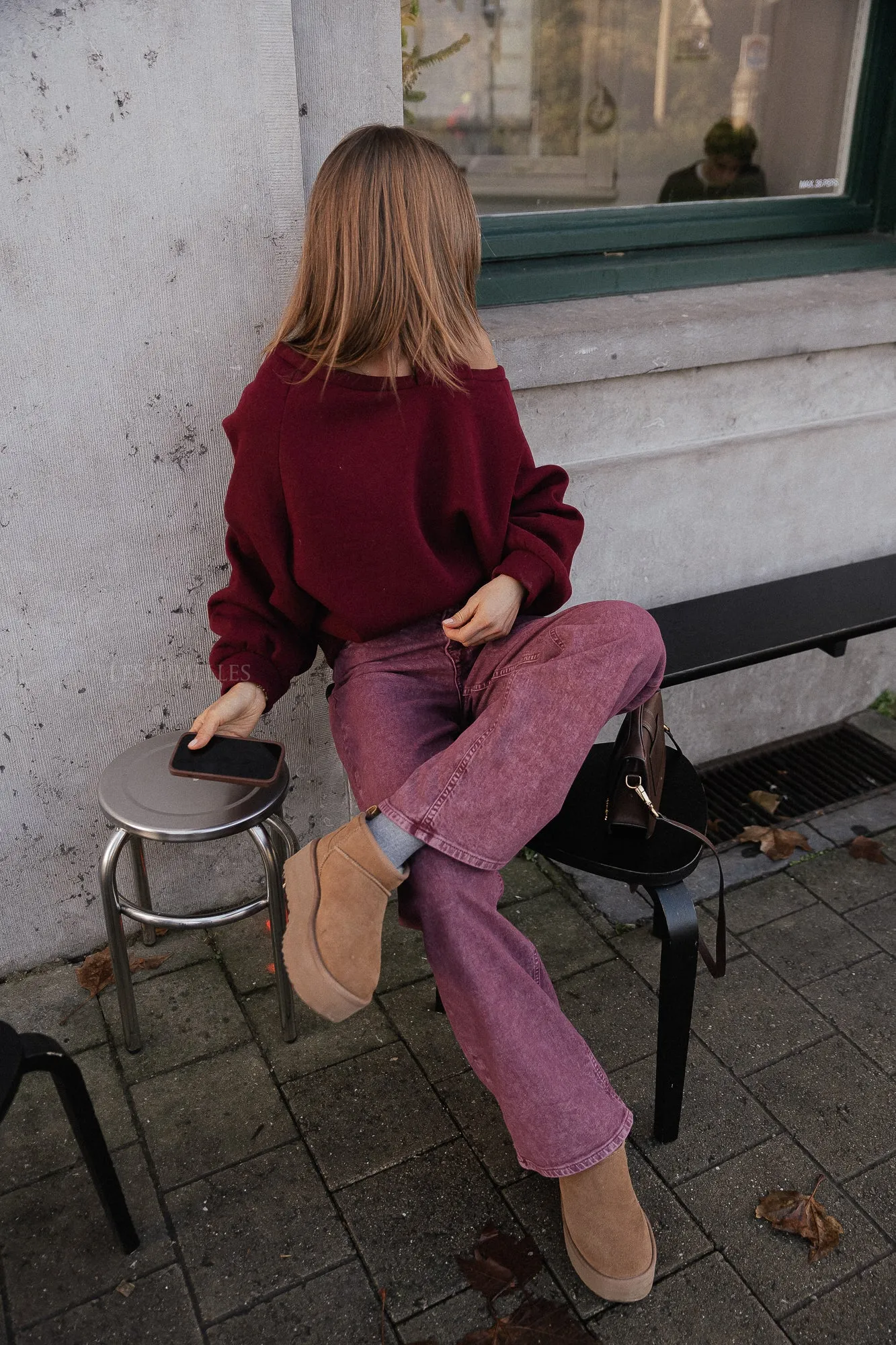 Kyoto sweater burgundy