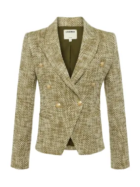 Marie Herringbone Blazer