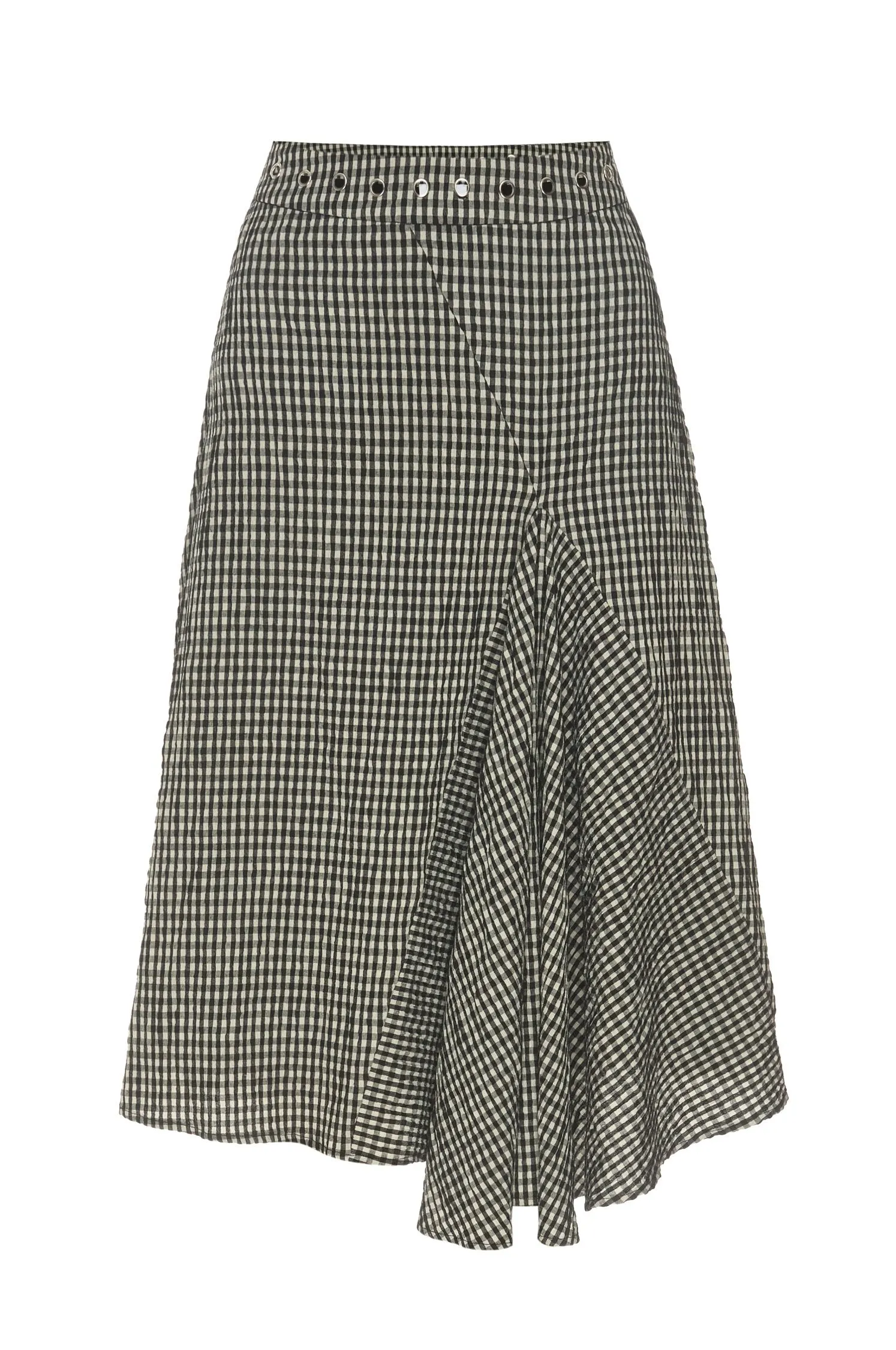 MILA SKIRT - SEERSUCKER CHECK