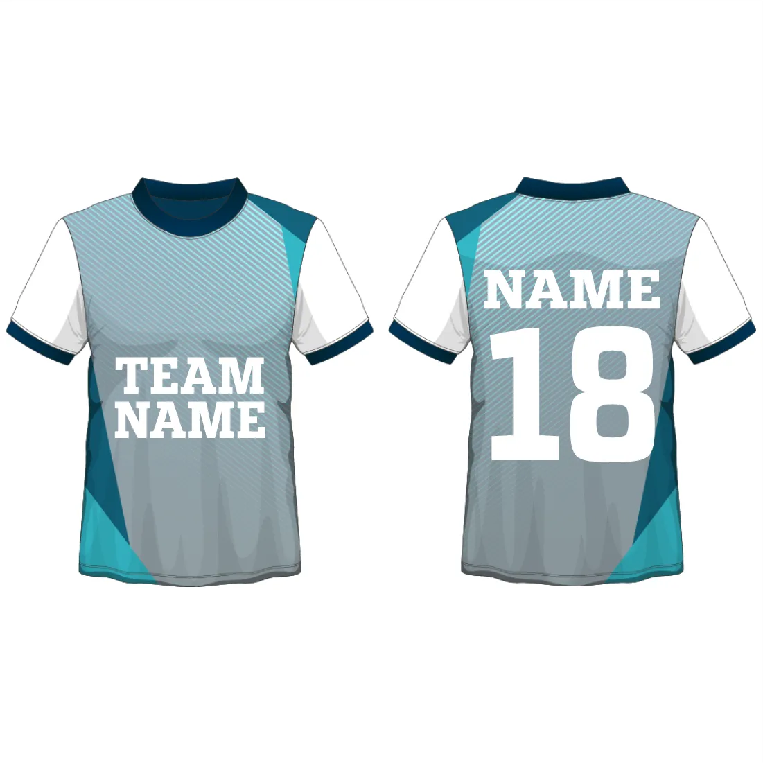 NEXT PRINT All Over Printed Customized Sublimation T-Shirt Unisex Sports Jersey Player Name & Number, Team Name.704511703