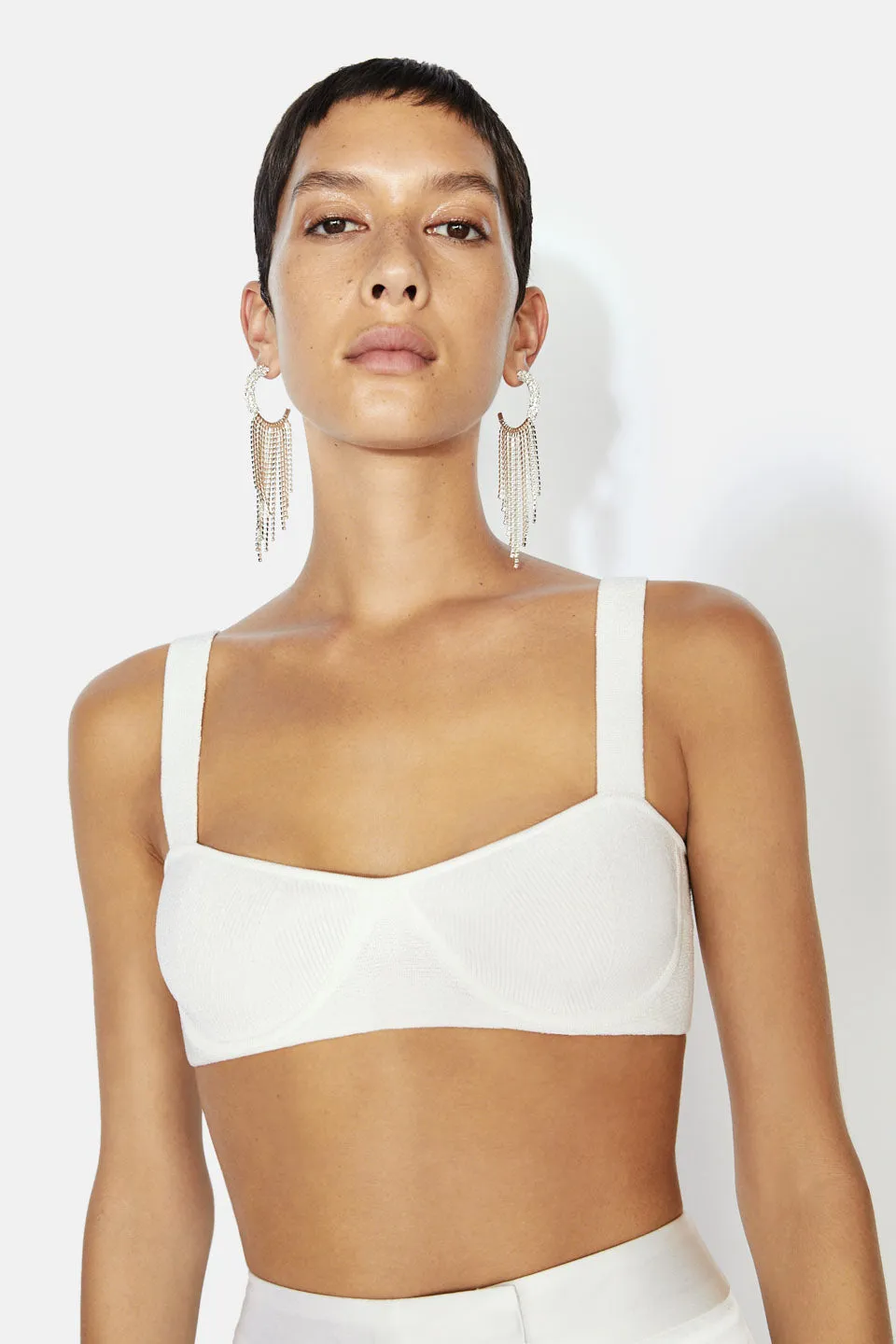 Nyx Bralette - Pearl