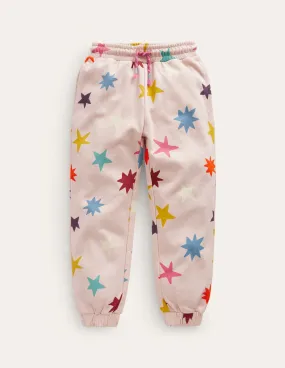 Printed Joggers-Oatmeal Multi Stars