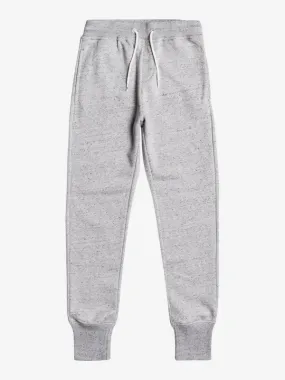 Quiksilver Boys Easy Day Slim Tracksuit Bottoms - Light Grey Heather