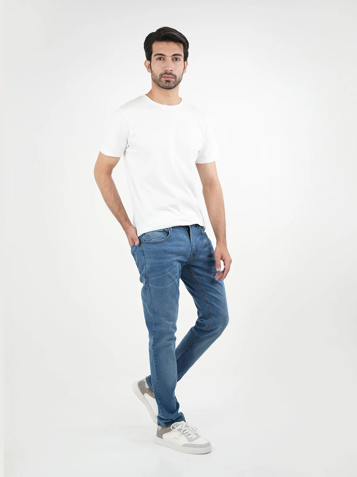 "RENZO" Comfy Denim Jeans Pant