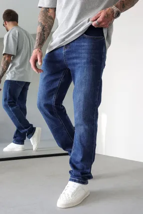 Regular Fit Jeans - Dark Blue