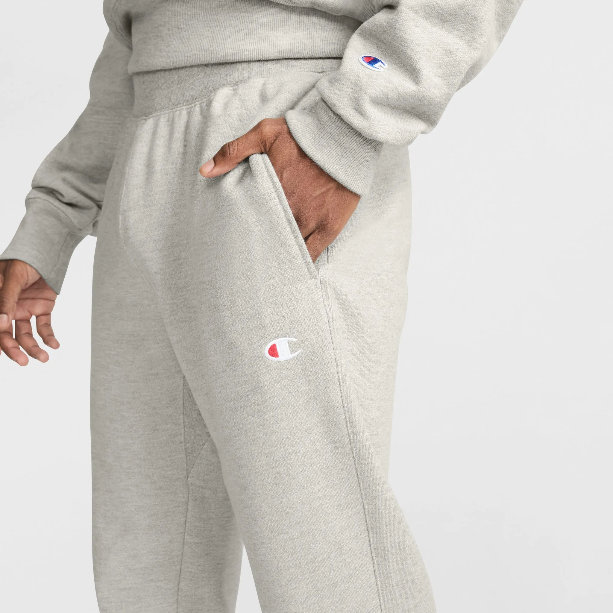 Reverse Weave Joggers, C Logo