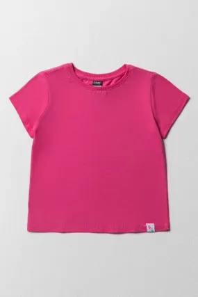 Short Sleeve T-Shirt Bright Pink