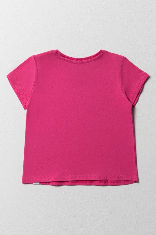 Short Sleeve T-Shirt Bright Pink