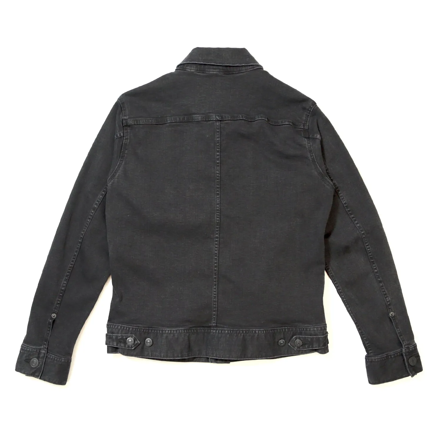 STRETCH COMFY DENIM JACKET／ CHARCOAL