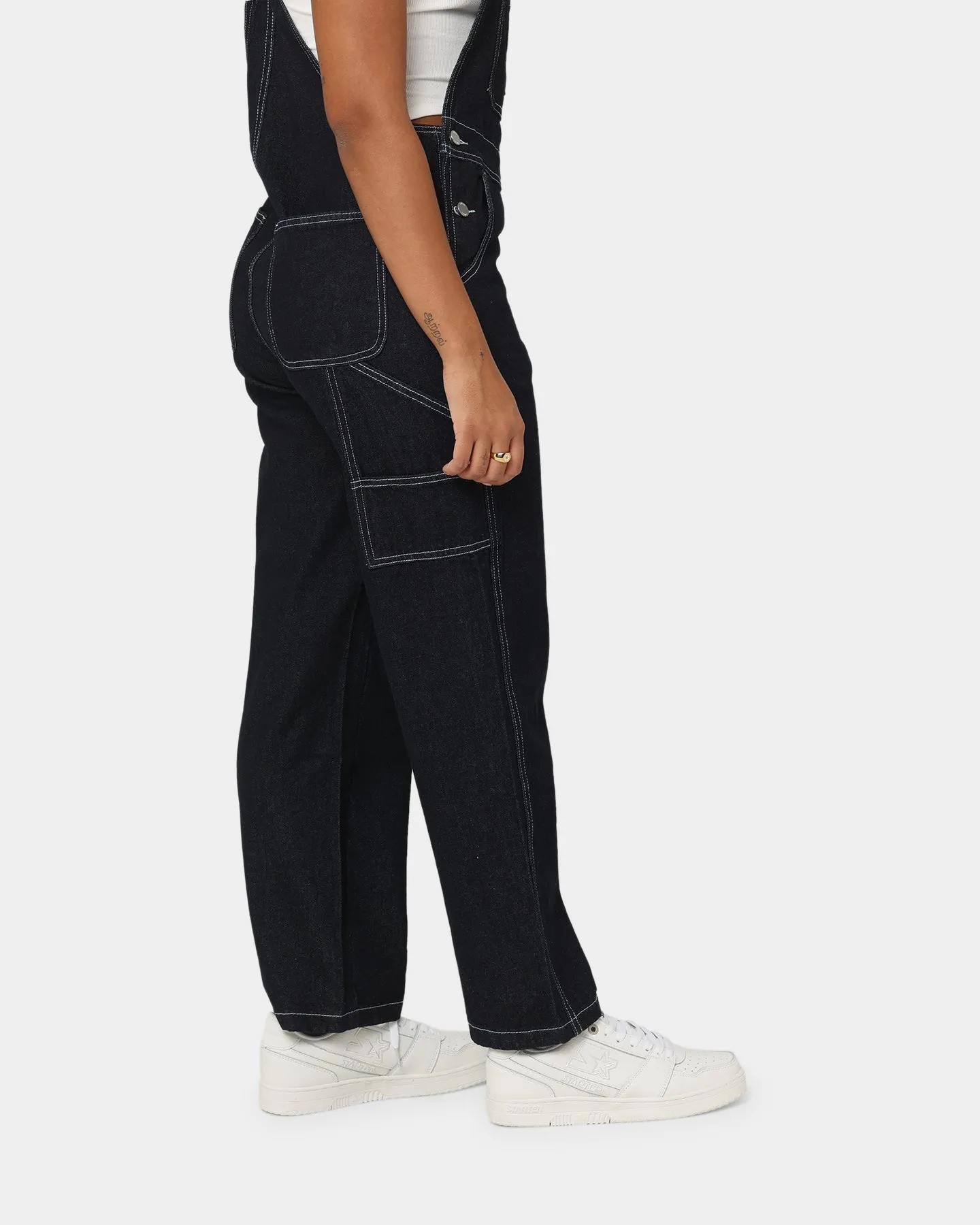 Stussy Women's Nevada Denim Overalls Denim