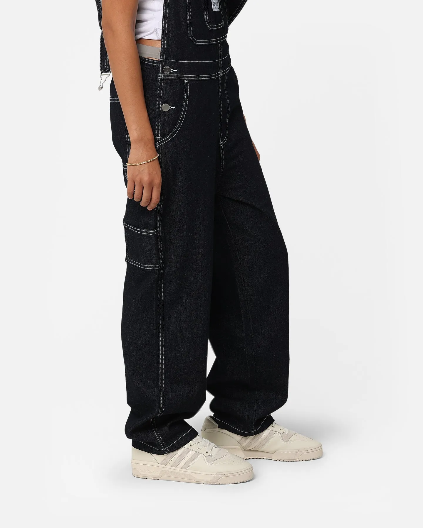 Stussy Women's Nevada Denim Overalls Denim